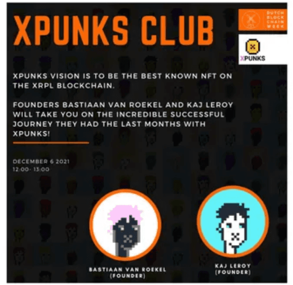 Founders Bastiaan van Roekel and Kaj Leroy will take you on the incredible successful journey they had the last months with XPUNKS!