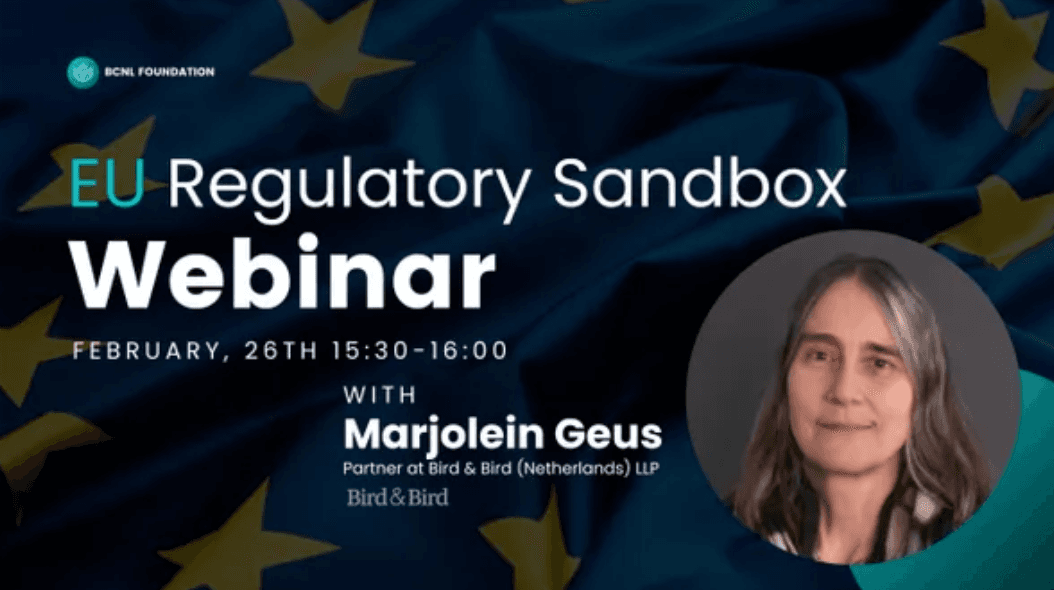 with Marjolein Geus from Bird & Bird